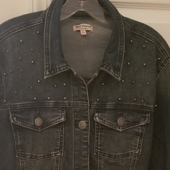 Juicy Couture Jackets & Blazers - JUICY COUTURE LADIES DENIM JKT  XL NWOT.